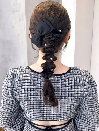 ロング ヘアアレンジ null 《 栞 》のヘアスタイル