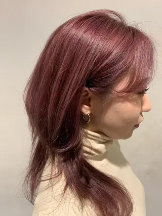 ミディアム 美髪形成！色素改善！ 秋田　和輝のヘアスタイル