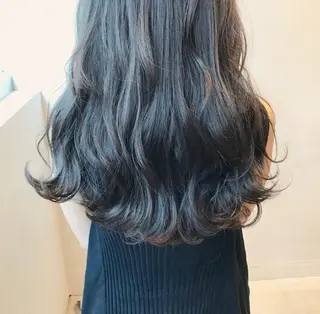 セミロング カラー ヘアアレンジ 小林 佳祐のヘアスタイル