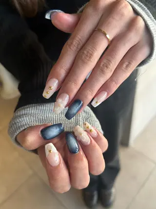 ネイル SEINA_ NAIL🐈‍⬛💗のネイルデザイン