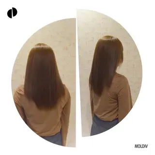 ロング カラー ✨縮毛矯正✨髪質改善 ナカシマ ユミのヘアスタイル