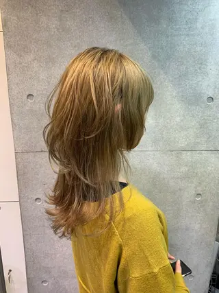 セミロング オシャレ髪✔️ 店長オオキアキヒロのヘアスタイル