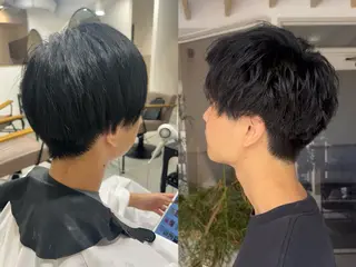 メンズ ayu omochaのヘアスタイル