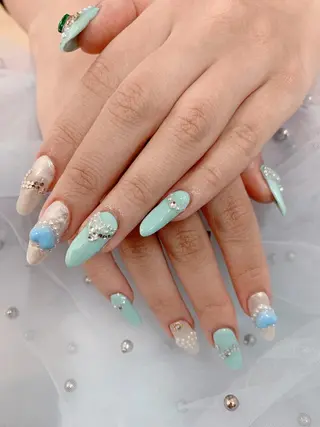 ネイル Sachi Nail上野のネイルデザイン