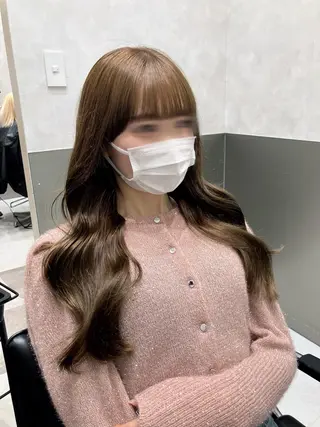 ロング カラー 💖ブリーチなし透明 感💖ASAHIのヘアスタイル