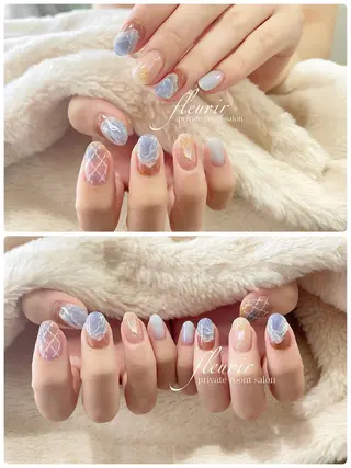 ネイル フルリール 【プライベートサロンのネイルデザイン