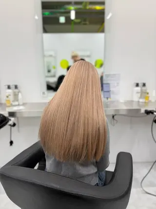 カラー 透ける透明感カラー 🎀anju/渋谷のヘアスタイル