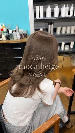 ロング カラー hairCALON よしきモデル募集中のヘアスタイル