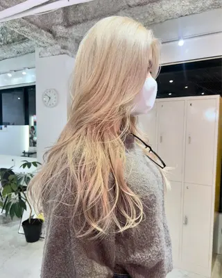 ロング 💥ウルフカット デザインあんな💥のヘアスタイル