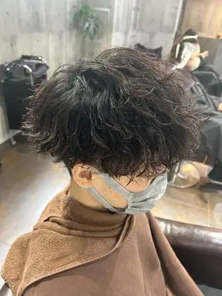 メンズ 👑再現性◎北千住N o.1パーマYutoのヘアスタイル