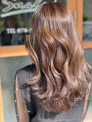 ロング カラー Snaly カラー特化ページのヘアスタイル