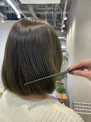 ショート 表参道ミディアム レイヤー山岸季生のヘアスタイル