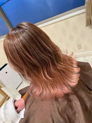 ミディアム 手塚 亮汰のヘアスタイル