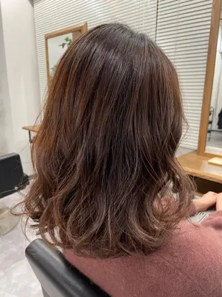 ミディアム OGAWA HIROKIのヘアスタイル
