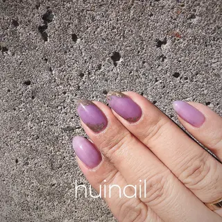 ミディアム めぐみのネイルサロン スタッフ練習のネイルデザイン