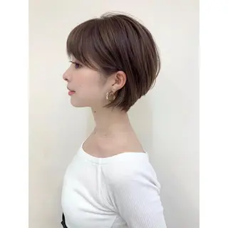 ショート 牧野美波💎ショート ヘア/カット/天神のヘアスタイル