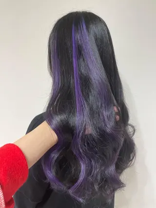 セミロング カラー 守屋 颯太のヘアスタイル