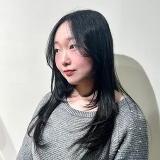 ロング カラー モテhair♡.* ﾏﾂｴｸ/さくら🍨のマツエク・マツパデザイン