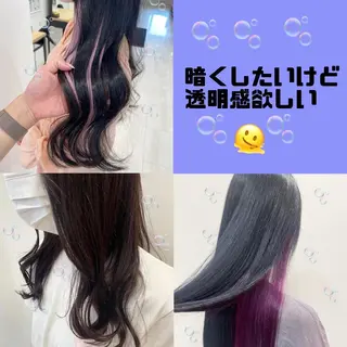 ミディアム カラー 新宿駅近♡個室 ♡関口三都季🌜のヘアスタイル