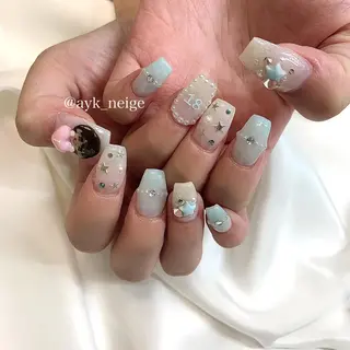 ネイル n'eige nail所属・大谷 綾香のネイルデザイン