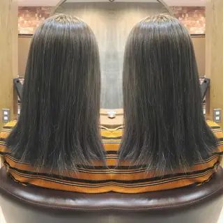 ミディアム カラー 重政 和樹のヘアスタイル