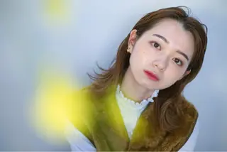 ミディアム 高橋 柊和のヘアスタイル