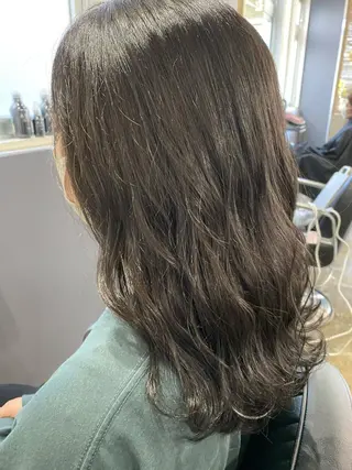 ロング カラー くせ毛多毛特化 高橋　淳のヘアスタイル