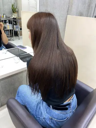 ロング うる艶ヘア♡韓国好き 透明感　shotaのヘアスタイル