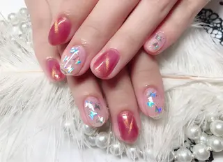 ネイル マジック ミラーのネイルデザイン