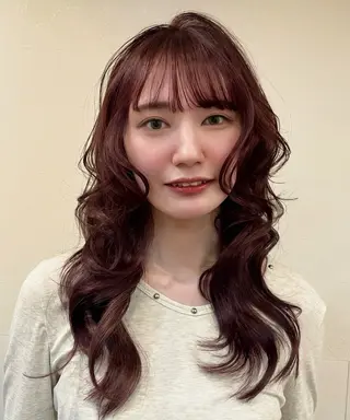 ロング カラー 🍑透明感艶カラー 🍑/momoのヘアスタイル