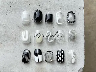 ネイル miele【ミエレ】 海外シンプルデザインのネイルデザイン