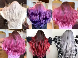 ロング ブリーチ×エクステ 超特化美容師のヘアスタイル