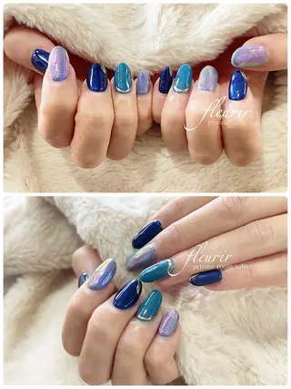 ネイル フルリール 【プライベートサロンのネイルデザイン