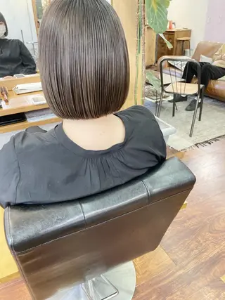 ミディアム カラー 小木曽智美 /ボブ/ショートのヘアスタイル