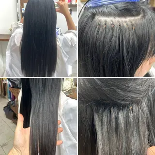 ダブルスキルエクステ /羽エクステ白石宇由のヘアスタイル