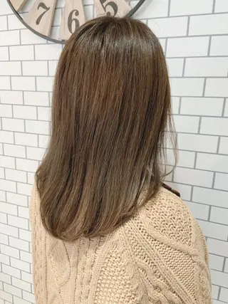 カラー ヘアアレンジ 韓国hair🦋 Nanaのヘアスタイル