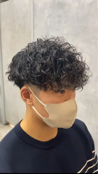 パーマ メンズ 大阪メンズヘアのプロ 高橋 直希のヘアスタイル