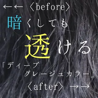 ロング カラー 田中 孝征のヘアスタイル
