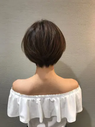 ショート カラー ヘアアレンジ ショートの神✨AFL OAT 井上康平のヘアスタイル