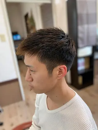 ショート メンズ 中本 愛理のヘアスタイル