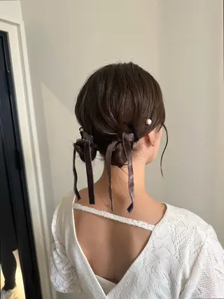 ヘアアレンジ 内沼 恵留菜のヘアスタイル