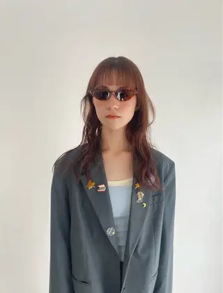 ロング 井上 ほのかのヘアスタイル