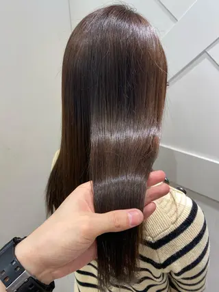 セミロング ハイトーン×レイヤー /RINのヘアスタイル