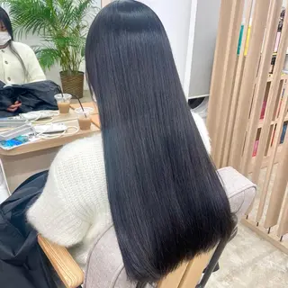 ロング カラー 肌に馴染むカラー 梅田・増田のヘアスタイル