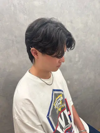 パーマ メンズ funnu୨୧ えりんのヘアスタイル