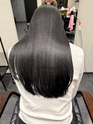 ロング 髪質改善⚡️カラー 🍀武久 誠🍀のヘアスタイル