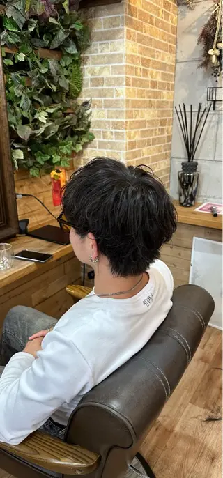 パーマ 松森 風馬のヘアスタイル