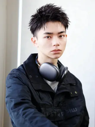 パーマ メンズ 渋谷メンズ特化 佐橋世奈のヘアスタイル