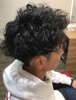 ショート パーマ メンズ 限定クーポン 💕大量更新ブリーチのヘアスタイル