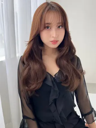 ロング soyon心斎橋所属・♡透明感/艶カラー/ M a I ♡のヘアスタイル